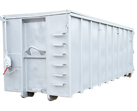 Abrollcontainer mit Deckel
